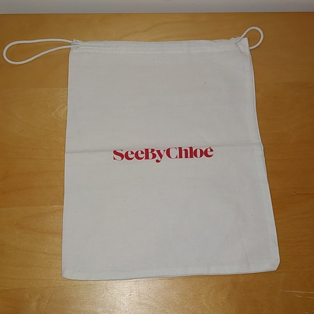 See by chloe small dust bag